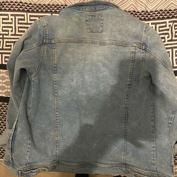 Zara mens light wash denim jacket - Picture 2 of 3